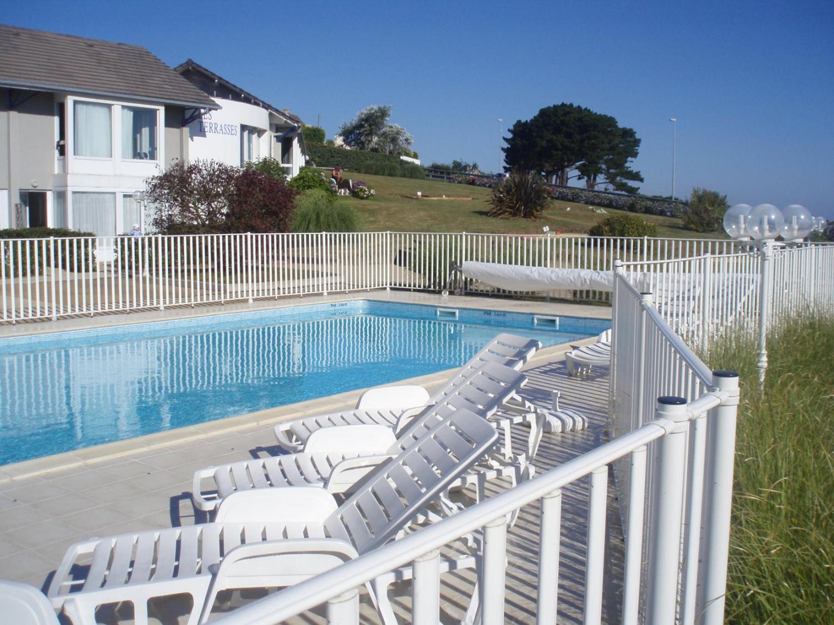 Les Terrasses De La Plage De Trestel Trevou-Treguignec Luaran gambar
