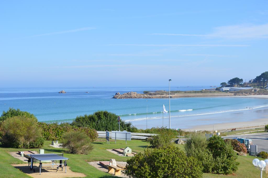 Les Terrasses De La Plage De Trestel Trevou-Treguignec Luaran gambar