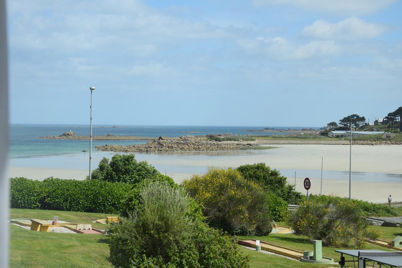 Les Terrasses De La Plage De Trestel Trevou-Treguignec Luaran gambar
