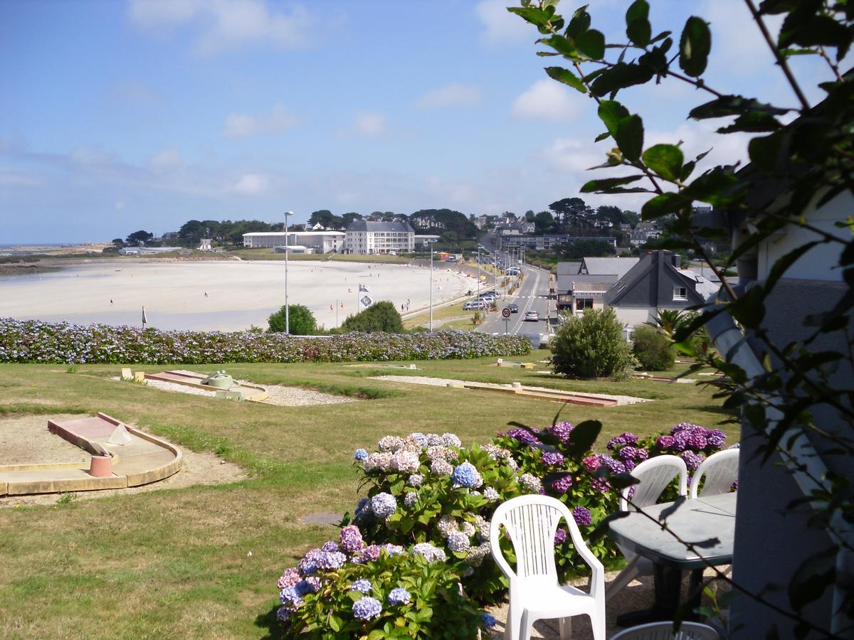 Les Terrasses De La Plage De Trestel Trevou-Treguignec Luaran gambar