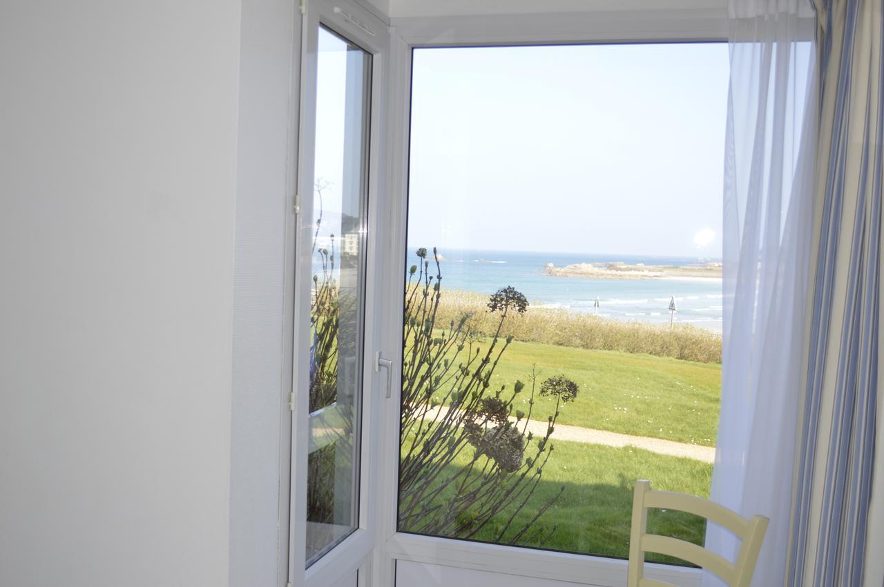Les Terrasses De La Plage De Trestel Trevou-Treguignec Luaran gambar