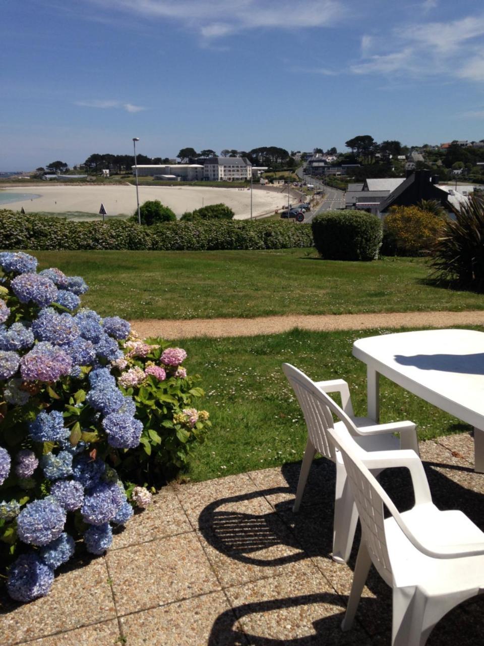 Les Terrasses De La Plage De Trestel Trevou-Treguignec Luaran gambar