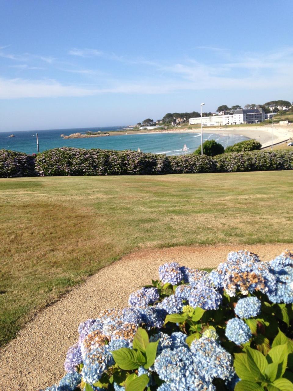 Les Terrasses De La Plage De Trestel Trevou-Treguignec Luaran gambar