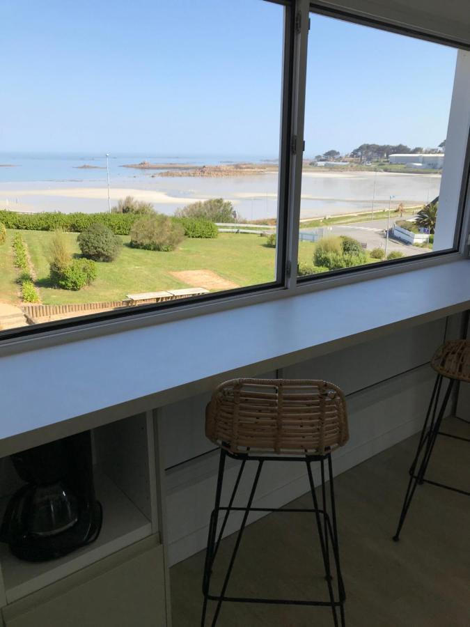 Les Terrasses De La Plage De Trestel Trevou-Treguignec Luaran gambar