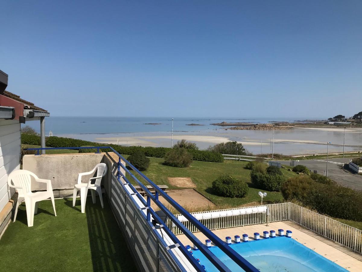 Les Terrasses De La Plage De Trestel Trevou-Treguignec Luaran gambar